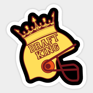 Fantasy Football.Draft King Sticker